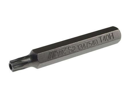 JTC Бита TORX Т40Hх75мм 10мм удлиненная S2 JTC