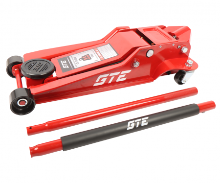 GTE Домкрат подкатной 3.5т 95-552мм двухпоршневой GTE
