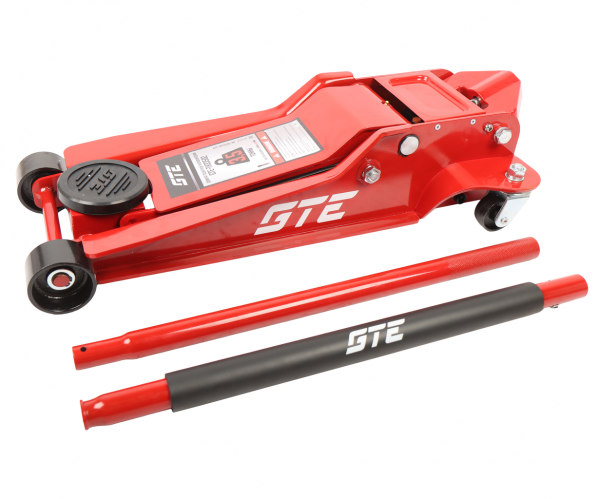 GTE Домкрат подкатной 3.5т 95-552мм двухпоршневой GTE