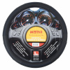 Оплетка руля MIS-2023STW22A (M) чёрная с синей строчкой MISTAR /1/25