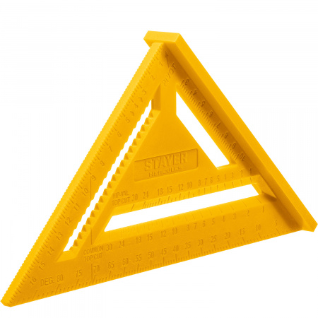 STAYER 170 мм, 5-в-1, универсальный кровельный пластиковый угольник (34522-17)
