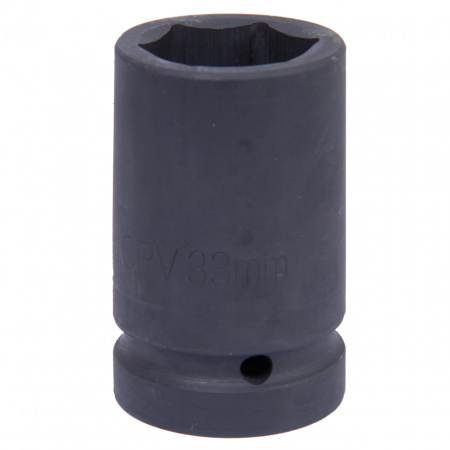 Головка торцевая глубокая шестигранная 1", 33 мм, для мультипликатора МАСТАК 005-80633 Головка торцевая глубокая шестигранная 1", 33 мм, для мультипликатора МАСТАК 005-80633