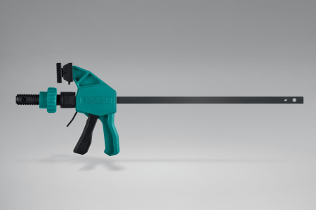 KRAFTOOL KRAFTFLEX GDH-300/60 в отверстия 20 мм, вертикальная быстрозажимная струбцина пистолетного типа (32801)