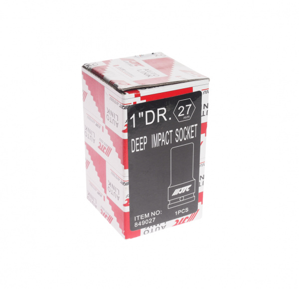 JTC Головка торцевая 1" 27мм ударная глубокая L=90мм JTC
