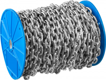 ЗУБР DIN 766, 4 мм, L 70 м, короткозвенная цепь, Профессионал (4-304050-04)