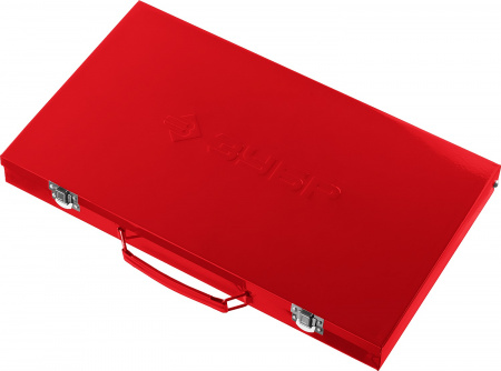 ЗУБР 52 предм., сталь 9ХС, набор метчиков и плашек (28130-H52)