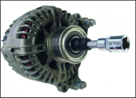 JTC Съемник шкивов генераторов 14 предметов в кейсе JTC