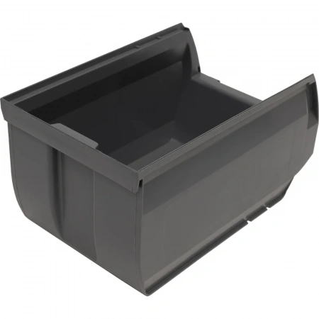 Ящик Gigant 250x150x130 ПП темно-серый 32076