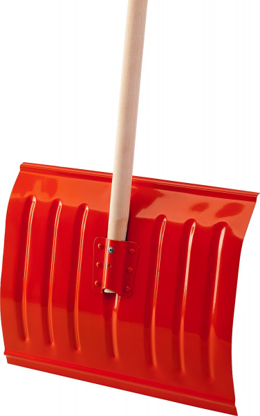 СИБИН ЛС-430, снеговая лопата, деревянный черенок, стальной ковш 430мм (421841)