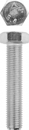 ЗУБР ГОСТ 7798-70, кл. пр. 5.8, M16 х 80 мм, цинк, 5 кг, болт (303080-16-080)