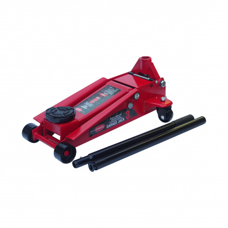 Домкрат гидравлический RF-33007 подкатной 3т с двумя штоками  (выс.подъема 133-465мм) ROCKFORCE /1