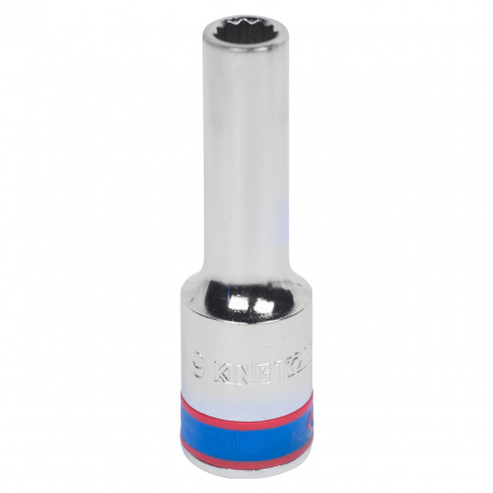 Головка торцевая глубокая двенадцатигранная 1/2", 9 мм KING TONY 423009M