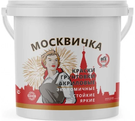 Краска ВД-АК (111) фасадная. белая, тара 15 кг