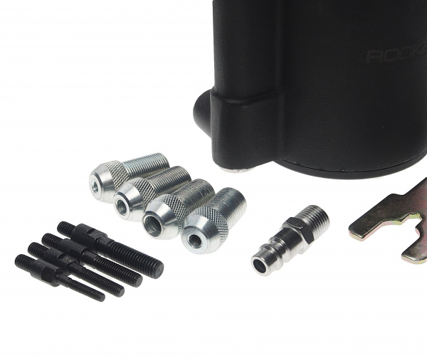 Заклепочник пневмогидравлический резьбовой (M4, М5, М6, М8,M10; рабочий ход 2-10мм) ROCKFORCE /1