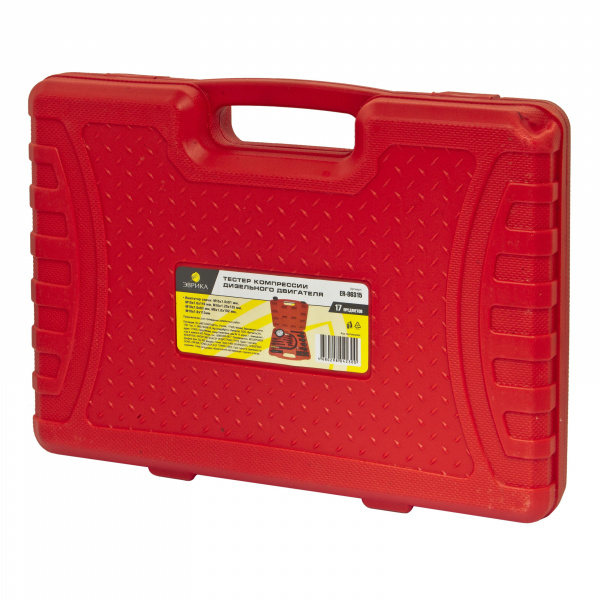 Тестер компрессии дизельного двигателя ER-86315 (имит. свечи:М10х1.0х91мм,М10х1.0х119мм,М10х1.25х135мм,М10х1.0х83мм,М8х1.0х102мм,М10х1.0х113мм) ЭВРИКА