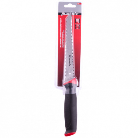 Ножовка по гипсокартону, 180 мм, две рабочие кромки полотна, двухкомпонентная рукоятка Matrix