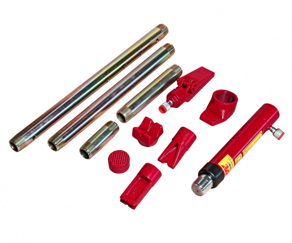 JTC Набор инструментов 38 предметов гидравлический 10т для ремонта кузова в кейсе JTC