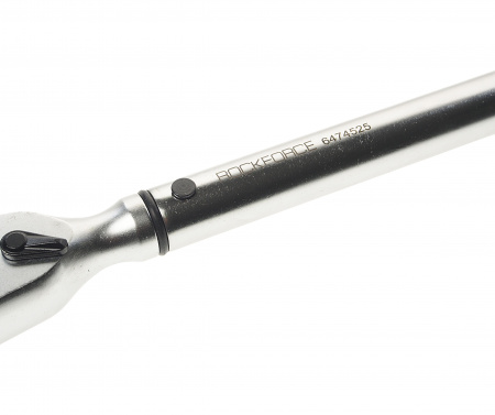 Ключ динамометрический RF-6474525 щелчкового типа с быстр.фикс. "Premium" 20-120Нм,1/2",в пласт. кейсе ROCKFORCE /1/6