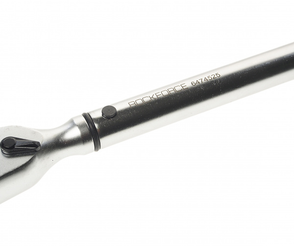 Ключ динамометрический RF-6474525 щелчкового типа с быстр.фикс. "Premium" 20-120Нм,1/2",в пласт. кейсе ROCKFORCE /1/6