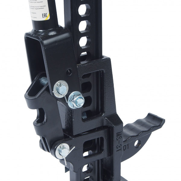 Домкрат ER-13513 реечный 3т 20" (выс. подъема 130-510мм) ЭВРИКА /1 NEW