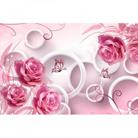 Розы Фотообои  16л 392х260 см (Тула)