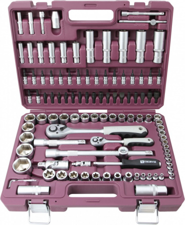 TS108 Набор инструмента универсальный 1/4", 1/2"DR, 108 предметов TS108 Набор инструмента универсальный 1/4", 1/2"DR, 108 предметов