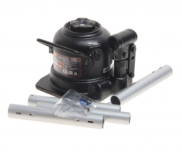 Домкрат гидравлический RF-TH810002 бутылочный низкопрофильный с двумя штоками 10т (выс.подъема 125-215мм) ROCKFORCE /1