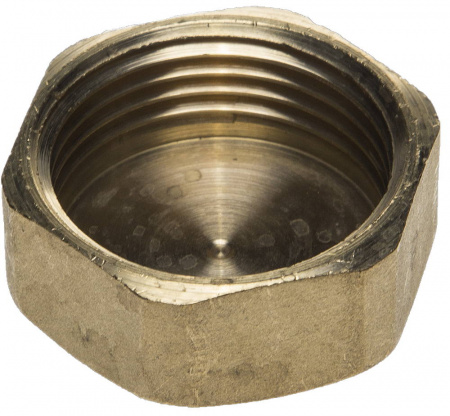 Заглушка GENERAL FITTINGS латунь, 6-ти гранная головка, внутренняя резьба, 1″
