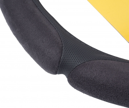 Оплетка руля CP-5016 DARK GREY (M) "CAR PERFORMANCE" алькантара AUTOPROFI 1/20