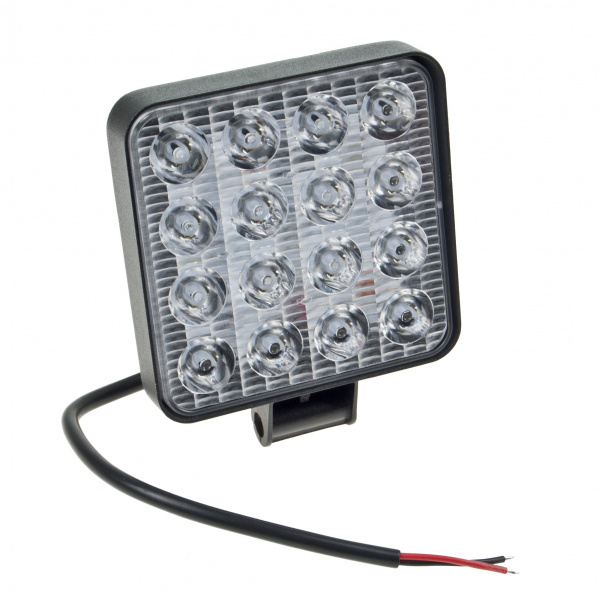 Фара рабочего света MIS-16 16 LED плоская 105-105мм (2 реж. стробоскоп) 10-30V MISTAR /1 Фара рабочего света MIS-16 16 LED плоская 105-105мм (2 реж. стробоскоп) 10-30V MISTAR /1