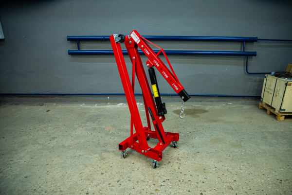 Кран гидравлический TOR TL1001-1 1 т 0-2100 мм складной