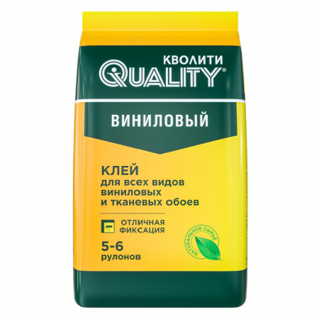 Клей обойный Кволити виниловый 200гр (5-6 рул) пакет (30)