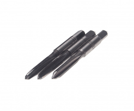 Метчик RF-TAP05080 M5x0,8 (3шт),в пластиковом футляре ROCKFORCE /1