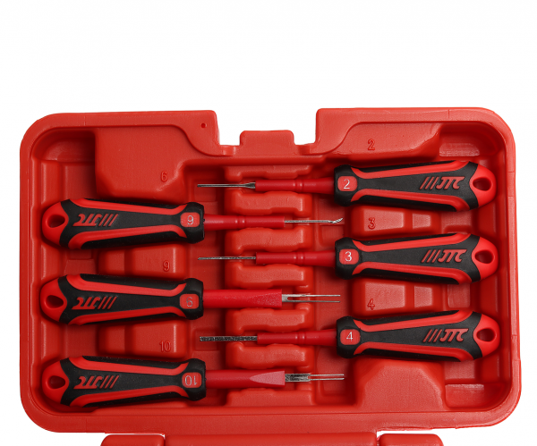 JTC Набор для ремонта электропроводки автомобиля 12 предметов в кейсе JTC