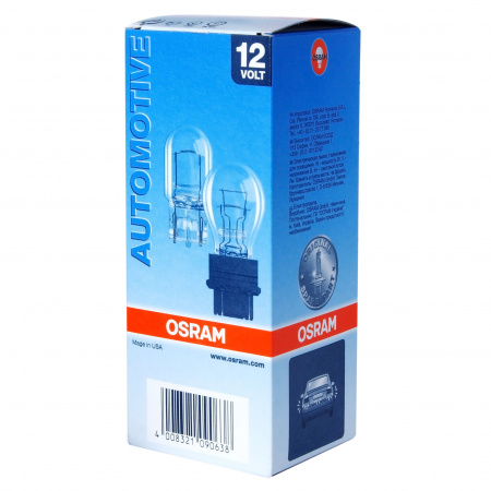 Автолампа P27W (W2.5*16d) 12V OSRAM /10/50