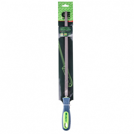 Напильник, 300 мм, квадратный, двухкомпонентная рукоятка, №2 Сибртех