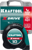 KRAFTOOL X-Drive, 10 м х 25 мм, рулетка (34122-10)