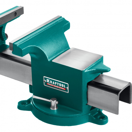 KRAFTOOL STEEL, 200 мм, стальные слесарные тиски (32701-200)