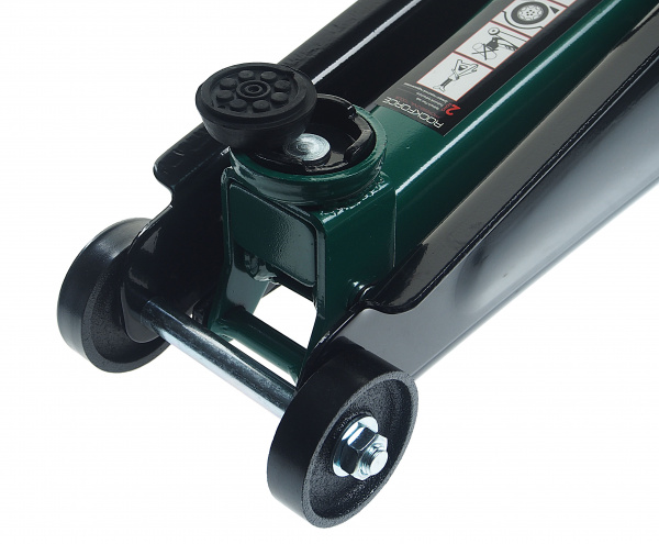 Домкрат гидравлический RF-T83000F подкатной 2т (h min 130мм.h max 380мм) в кейсе ROCKFORCE /1