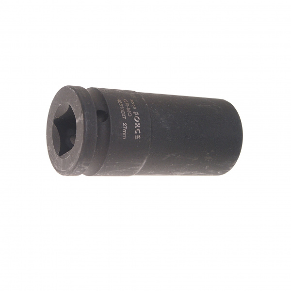 Головка торцевая 27мм 3/4" 6-гранная ударная удлиненная L=78мм ROCKFORCE RF-46510027 /1/10