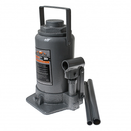 Домкрат гидравлический AJ-030 бутылочный 30т (выс.подъема 255-415мм) АВТОСТОП /1/2