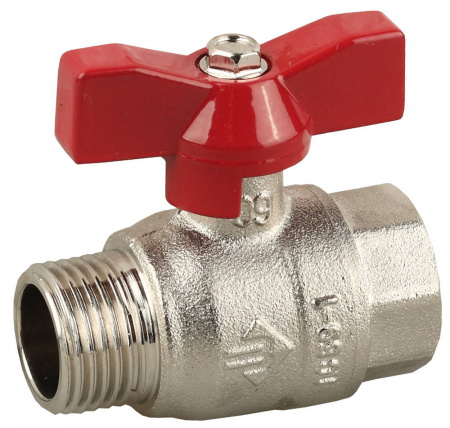 ЗУБР d 1/2″, ″мама-папа″, шаровой кран (51354-N-1/2)