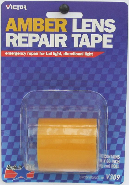 Скотч ремонтный V309 YELLOW для оптики 48мм х 1,5м (желтый) VICTOR /1/6