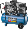 ЗУБР 360 л/мин, 50 л, 2200 Вт, ременной масляный компрессор, Профессионал (ЗКПМ-360-50-Р-2.2)