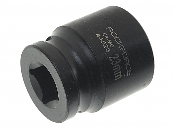 Головка торцевая 23мм 1/2" 6-гранная ударная L=40мм ROCKFORCE RF-44523 /1/10 Головка торцевая 23мм 1/2" 6-гранная ударная L=40мм ROCKFORCE RF-44523 /1/10