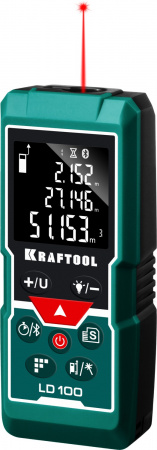 KRAFTOOL LD-100, 5 см - 100 м, лазерный дальномер (34765)