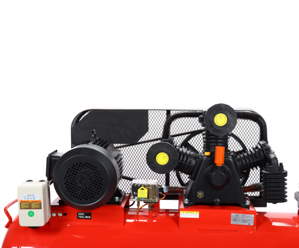 GTE Компрессор пневматический 380В 7.5кВт 16атм 700л/мин. ресивер-300л поршневой ременный GTE