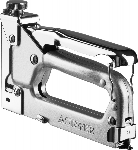 STAYER Pro-53, тип 53 (A/10/JT21) 23GA (4 - 14 мм), усиленный степлер для скоб, Professional (3150)