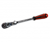 JTC Ключ трещотка 3/8" 72 зуба 268мм шарнирная с резиновой рукояткой JTC