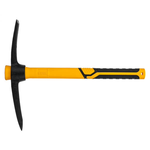 Кирка 700 г, фибергласовая обрезиненная рукоятка 385 мм// Denzel